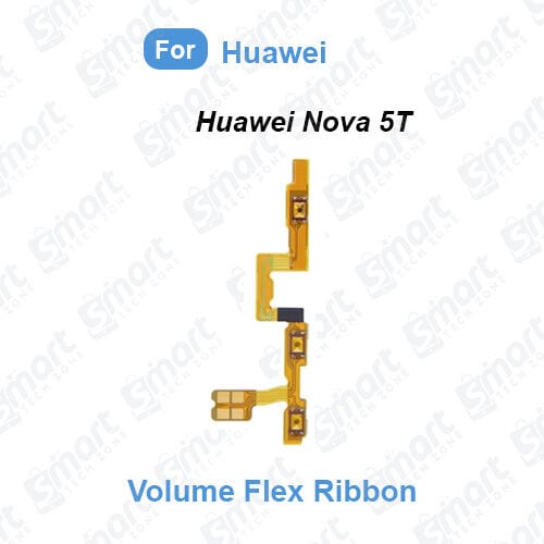 Volume Side Key Flex Ribbon For Huawei Nova 5T (YAL-L21, YAL-L61, YAL-L71, YAL-L61D) Flex Ribbon Cable Replacement Repair Parts
