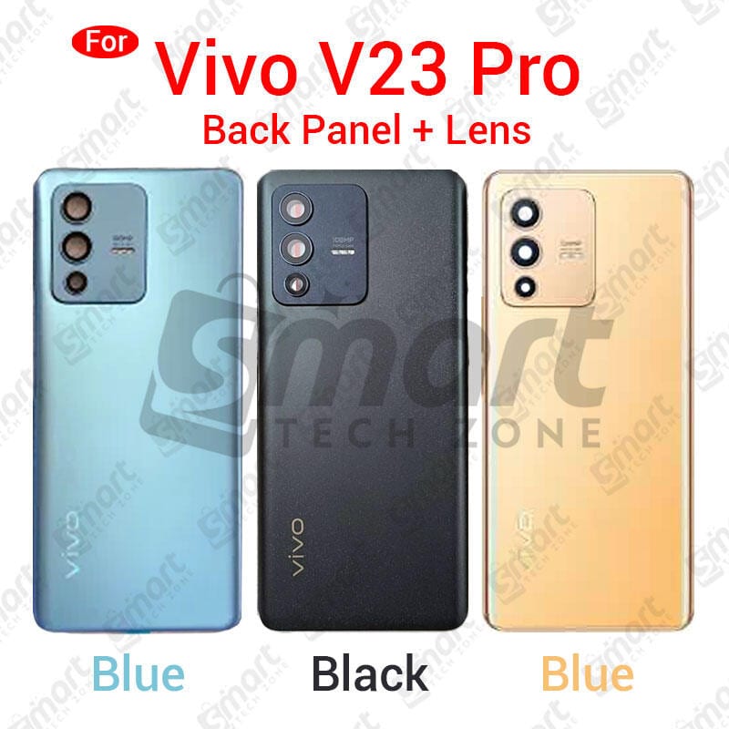For Vivo V23 Pro Back Panel/Backshell/ Casing With Logo and Camera Glass -All Colors Available
