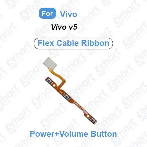 Power ON OFF Mute Switch Control Key Volume Button Flex Cable For Vivo V5 Replacement Parts