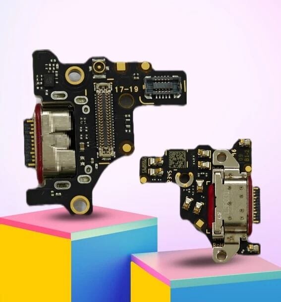 Charging Logic Board For Motorola Moto Edge 50 / 60 Fusion Charging Port For XT2429-1 / XT2503-4 USB Plug PCB Dock Connector Spare parts