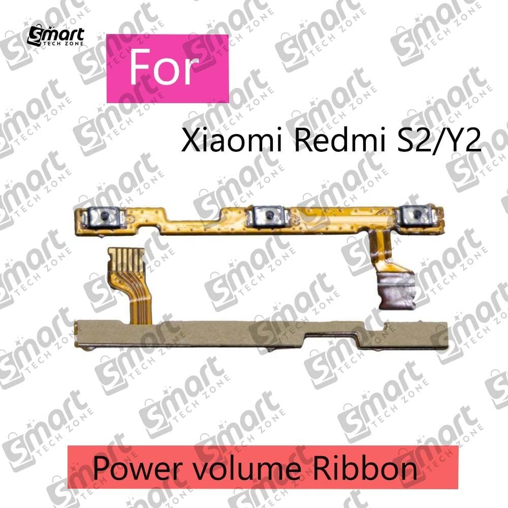 Power ON OFF Mute Switch Control Key Volume Button Flex Cable ForXiaomi Redmi S2/Y2 Replacement Parts