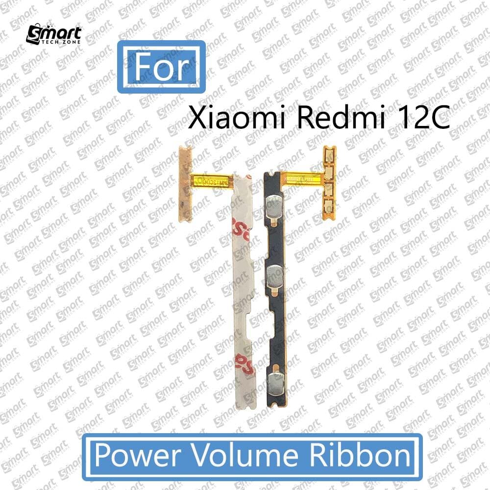Switch Power ON OFF Key Volume Button Ribbon Flex Cable For Xiaomi Redmi 12C