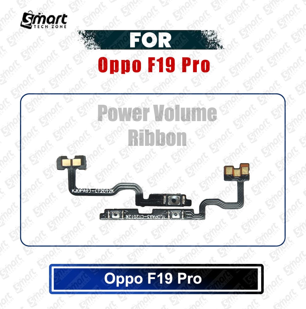 Oppo F19 Pro (CPH2285) Power on / off Switch Button Side Volume Up Down Buttons Flex Cable Replacement Parts