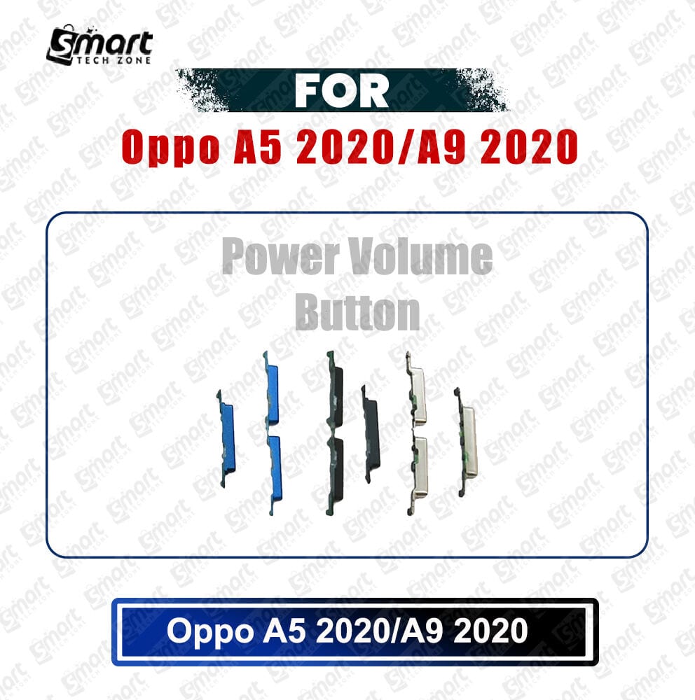 Oppo A5 2020/A9 2020 Power on / off  Outside Key Button Side Volume Up Down Buttons Replacement Parts