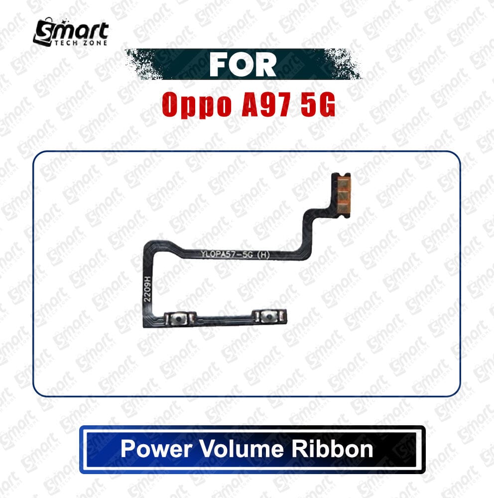 Oppo A97 (PFTM10) Power on / off Switch Button Side Volume Up Down Buttons Flex Cable Replacement Parts