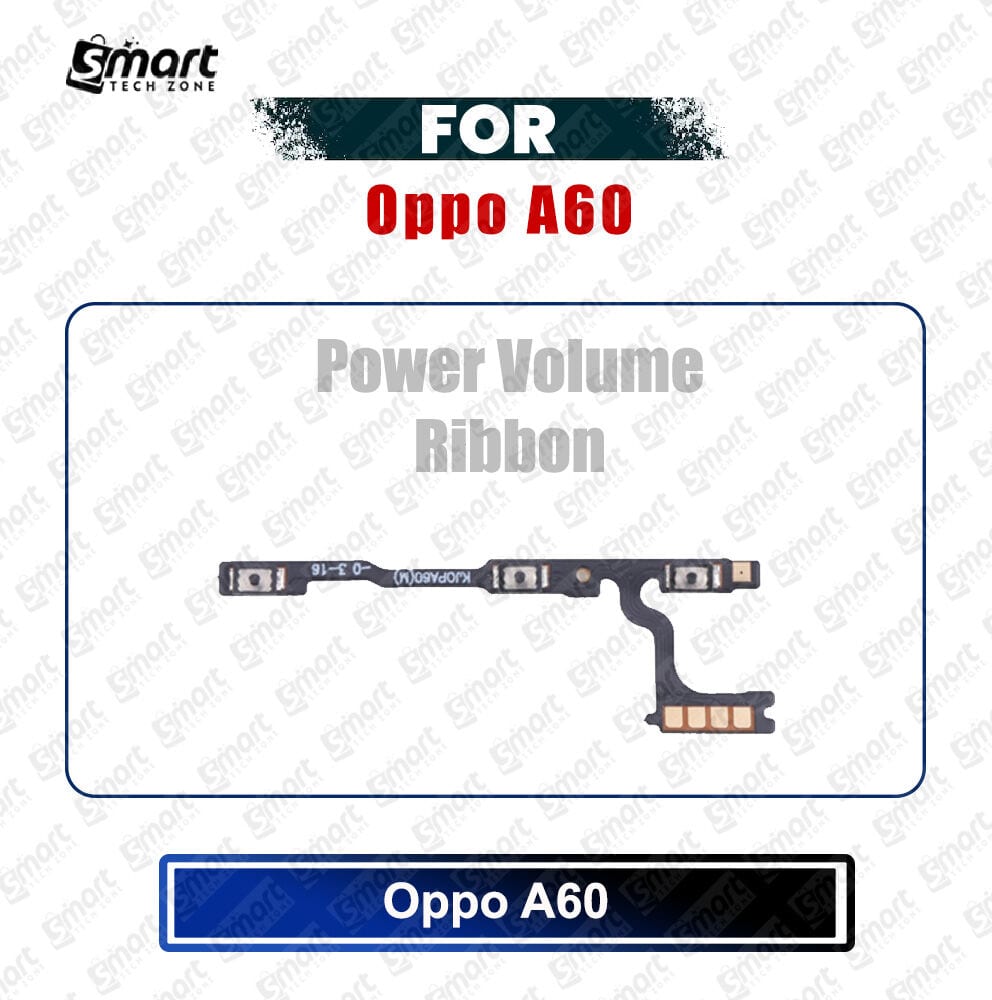 Oppo A60 (CPH2631) Power on / off Switch Button Side Volume Up Down Buttons Flex Cable Replacement Parts