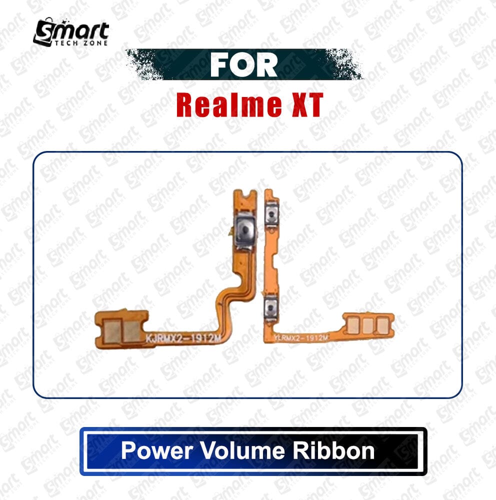 Realme XT (RMX1921) Power on / off Switch Button Side Volume Up Down Buttons Flex Cable Replacement Parts
