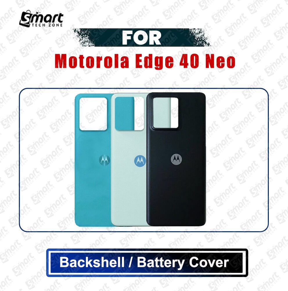 Motorola Edge 40 Neo (XT2307-1) Back Panel/Backshell/Battery Cover Casing With Logo Without Camera Glass -All Colors Available Replacement Parts
