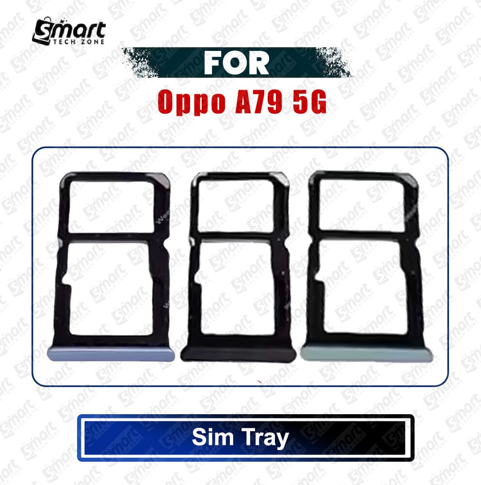 Oppo A79 5G (CPH2553, CPH2557) Sim Tray and SD Card Slot with Ejector Pin Replacement Part