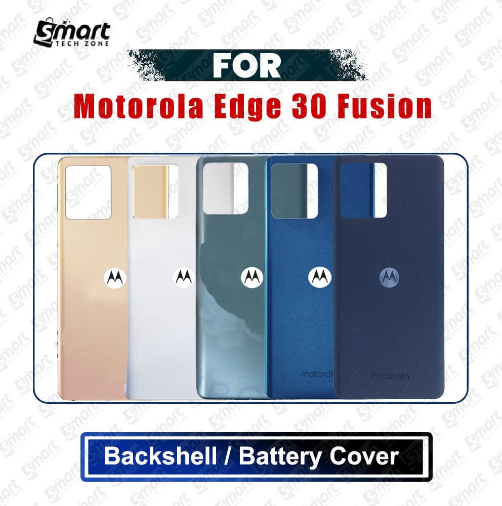 Motorola Edge 30 Fusion (XT2243-1) Back Panel/Backshell/Battery Cover Casing With Logo Without Camera Glass -All Colors Available Replacement Parts