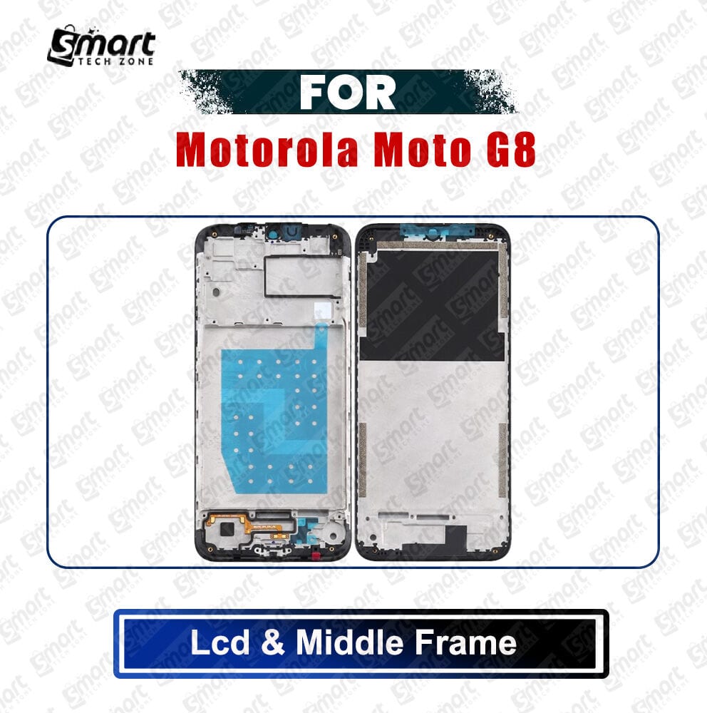 Motorola Moto G8 (XT2045-1) Front LCD Frame Middle Chassis Housing Replacement Parts