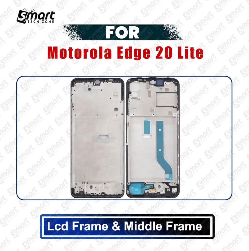 Motorola Moto Edge 20 Lite (XT2139-1) Front LCD Frame Middle Chassis Housing Replacement Parts