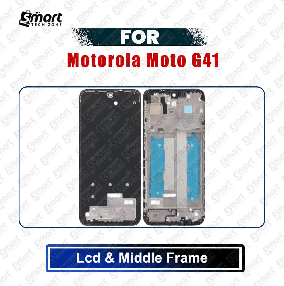 Motorola Moto G41 (XT2167-2) Front LCD Frame Middle Chassis Housing Replacement Parts