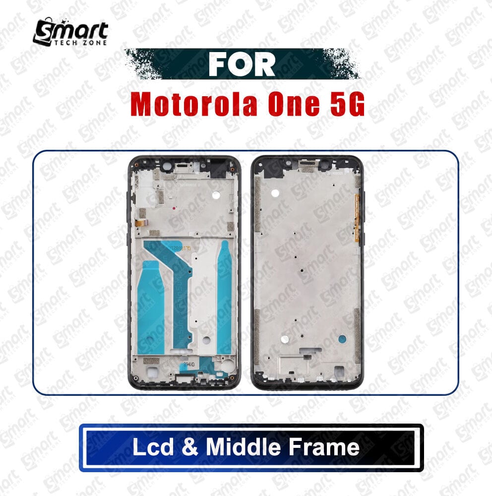 Motorola One 5G Front LCD Frame Middle Chassis Housing Replacement Parts