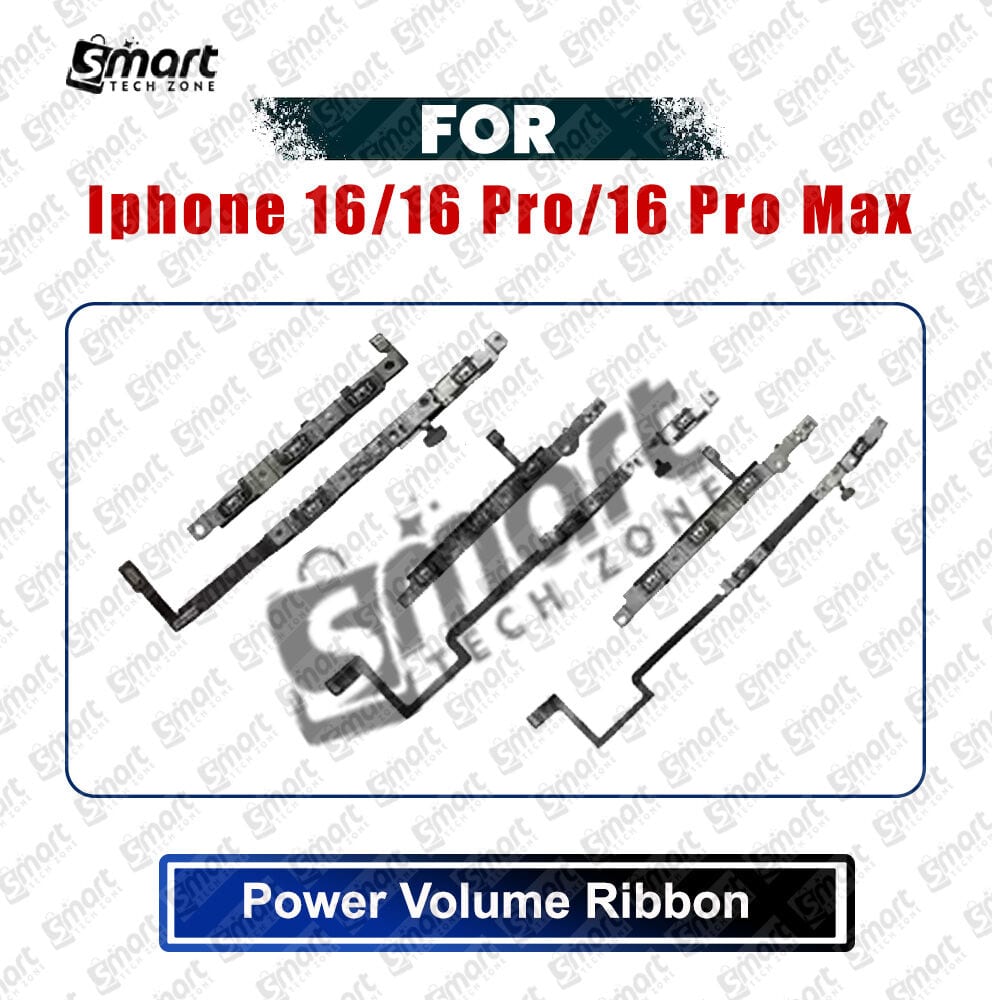 For Iphone 16/16 Pro/16 Pro Max Power On/Off Switch Button Side Volume Up Down Buttons Flex Cable Replacement Parts