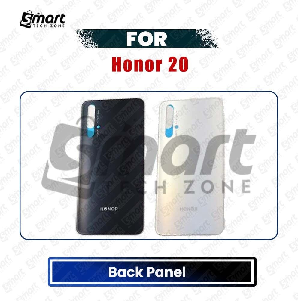 Honor 20 YAL-AL00, YAL-TL00 Back Panel/Backshell/Battery Cover Casing With Logo Without Camera Glass -All Colors Available Replacement Parts