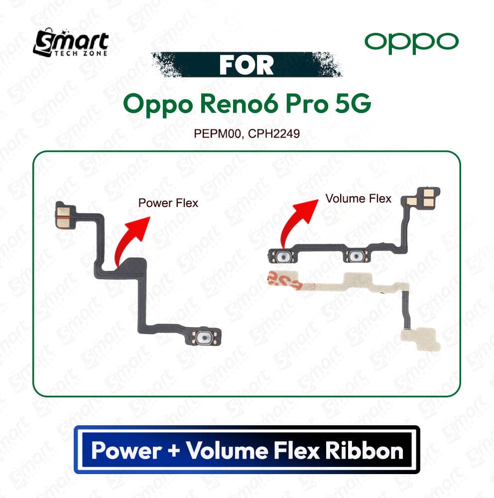 Oppo Reno6 Pro 5G Power Button Volume/On Off Key Flex Cable Replacement Parts | PEPM00, CPH2249