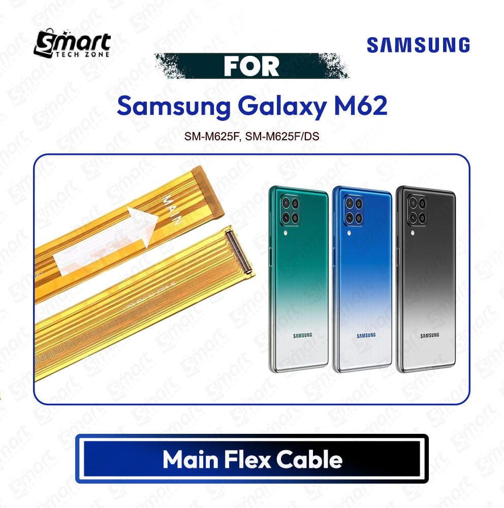 Samsung Galaxy M62 Main Board Motherboard Connector Flex Cable PCB Board Repair Spare Part Replacement | SM-M625F, SM-M625F/DS