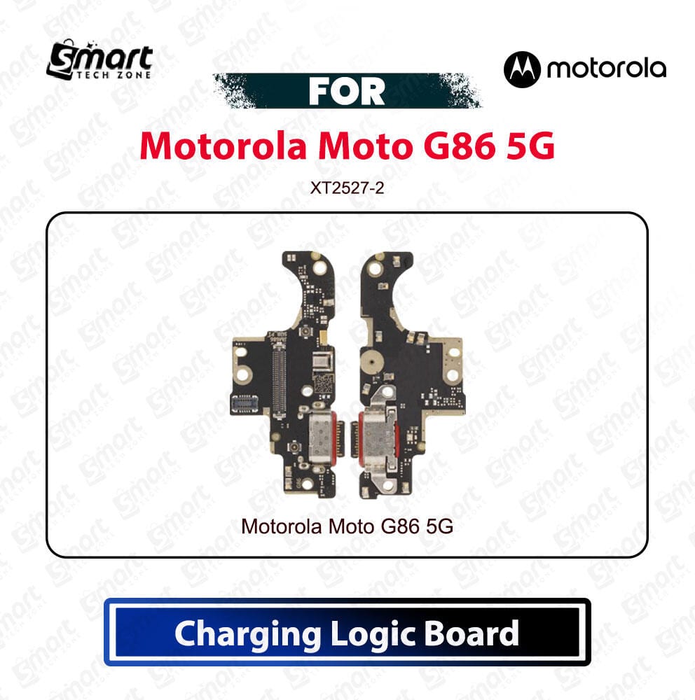 Motorola Moto G86 5G Charging Logic Board Charging Port USB Plug PCB Dock Connector Replacement Spare Repair Part XT2527-2