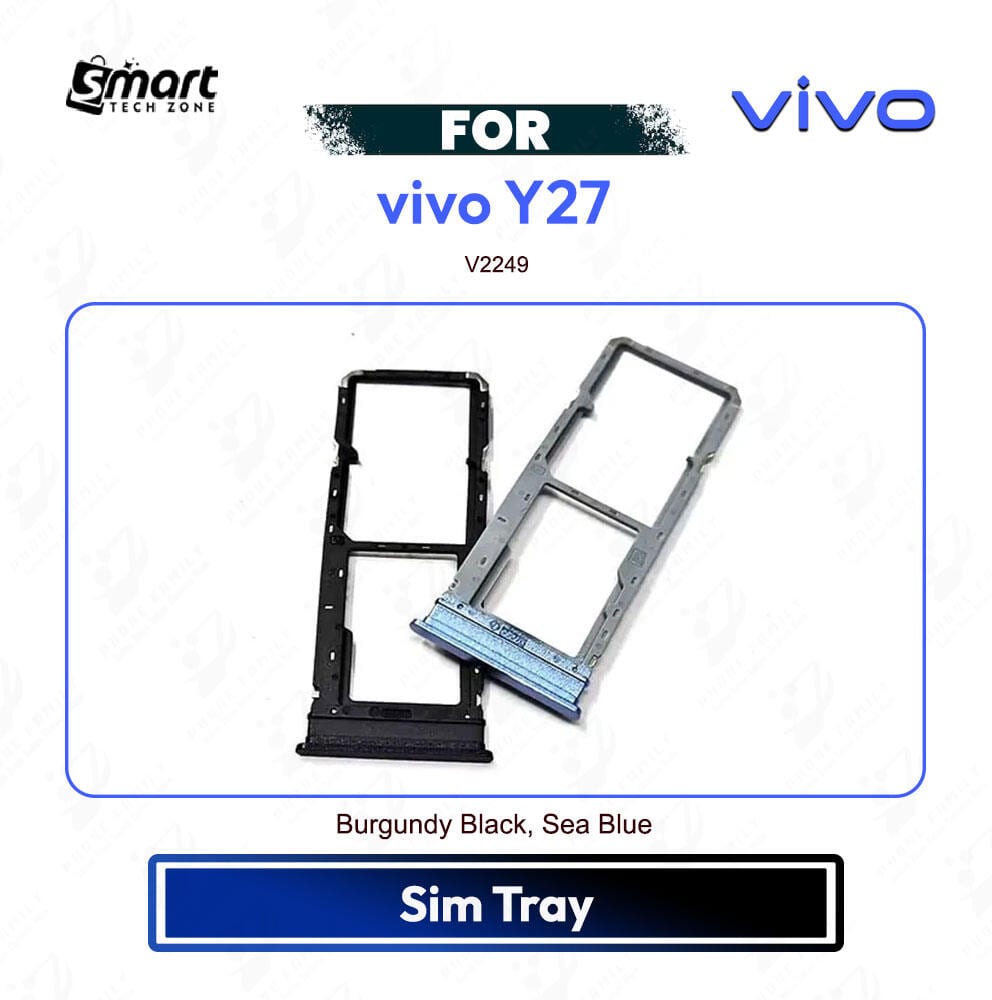vivo Y27 Sim Tray Micro SD Card Slot Replacement Part | V2249