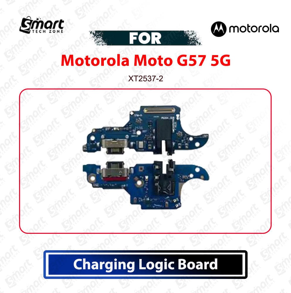 Motorola Moto G57 5G Charging Logic Board Charging Port USB Plug PCB Dock Connector Replacement Spare Repair Part For XT2537-2