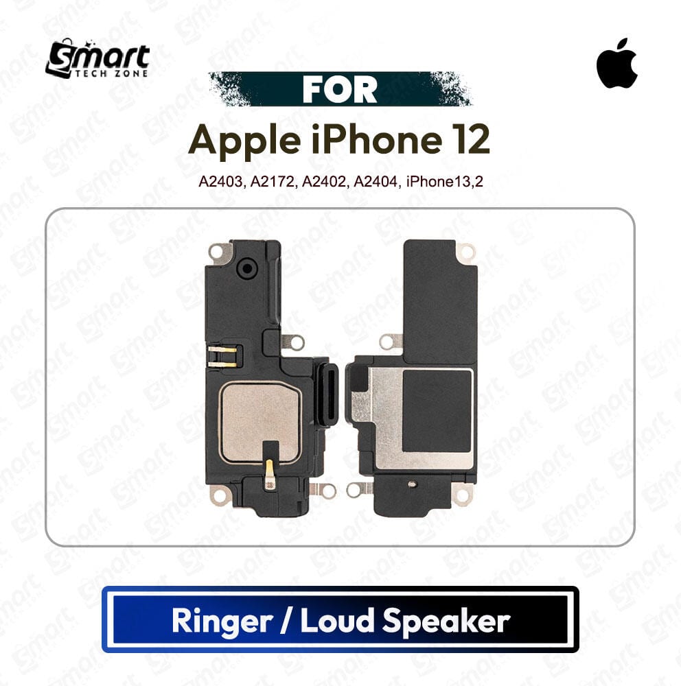 Apple iPhone 12 Loud Speaker Ringer Buzzer Module Sound Speaker Repair Replacement Spare Part High Quality (A2403, A2172, A2402, A2404, iPhone13,2)