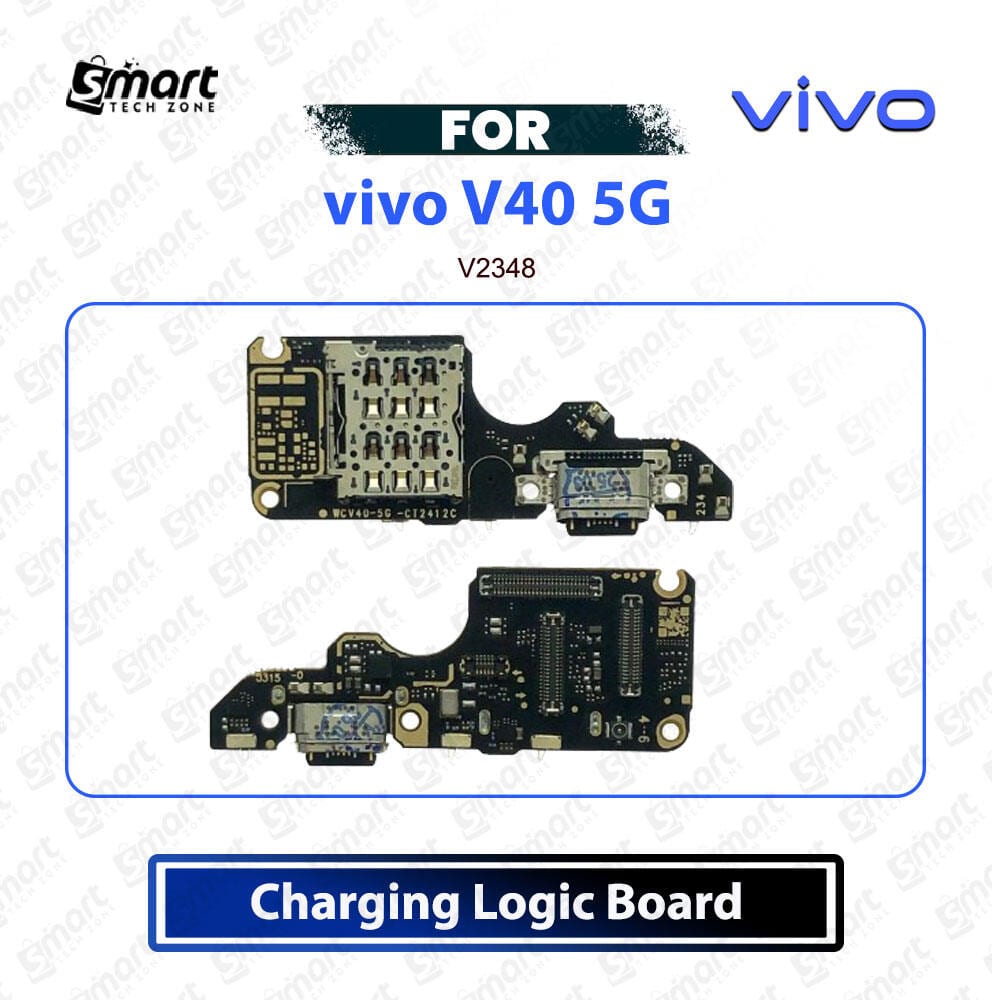 vivo V40 5G Charging Logic Board Charging Port USB Plug PCB Dock Connector Replacement Spare Repair Part For V2348
