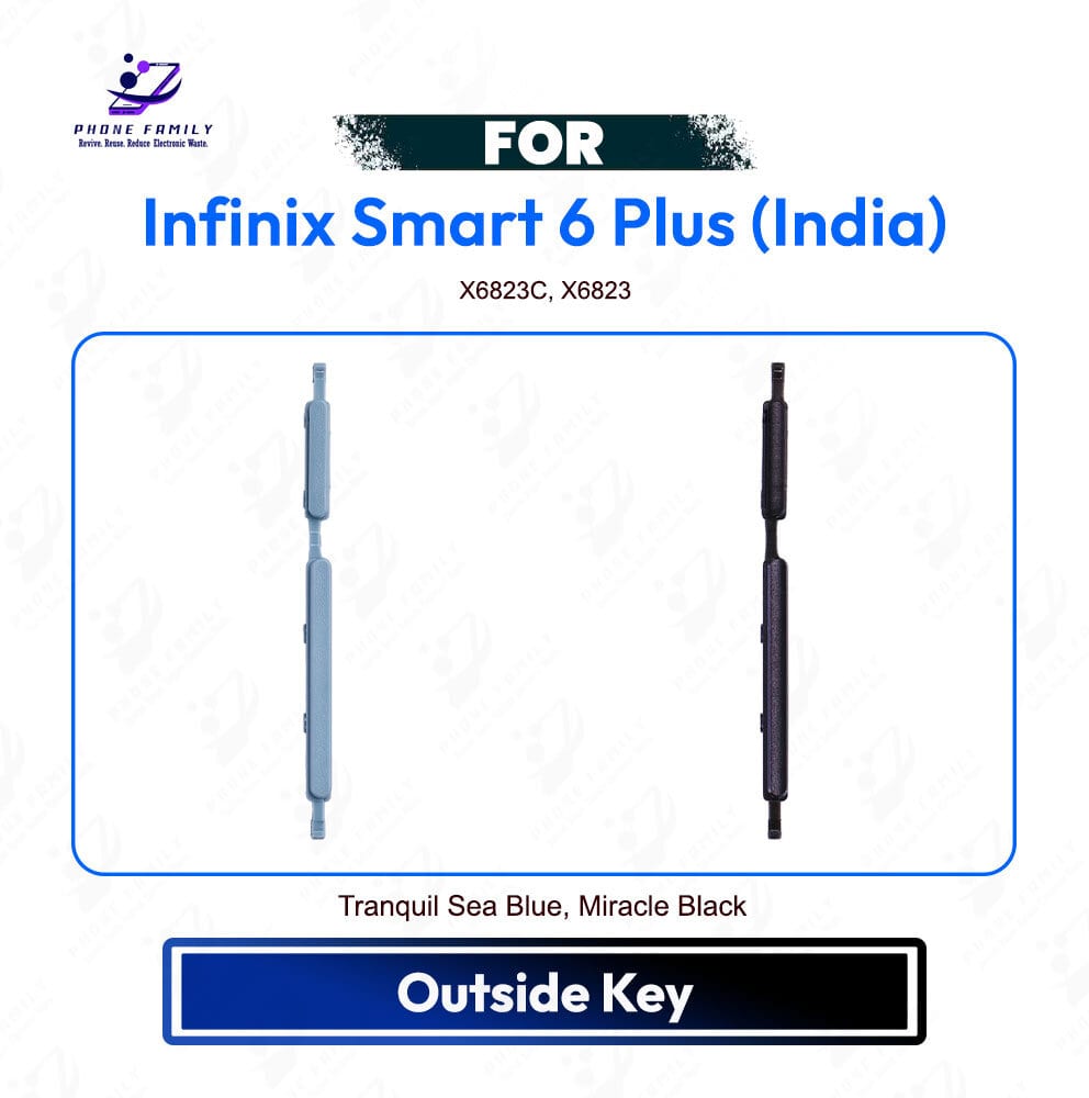 On off / Volume Up Down Button Side Key, Outside Key Replacement Repair Spare Part