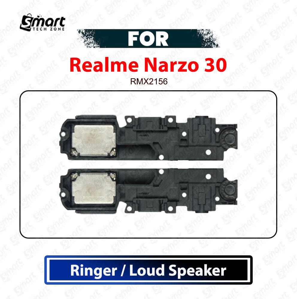 Realme Narzo 30 Loud Speaker / Ringer - Loudspeaker Buzzer Music Player Sound Box Assembly Replacement Repair Spare Parts For RMX2156