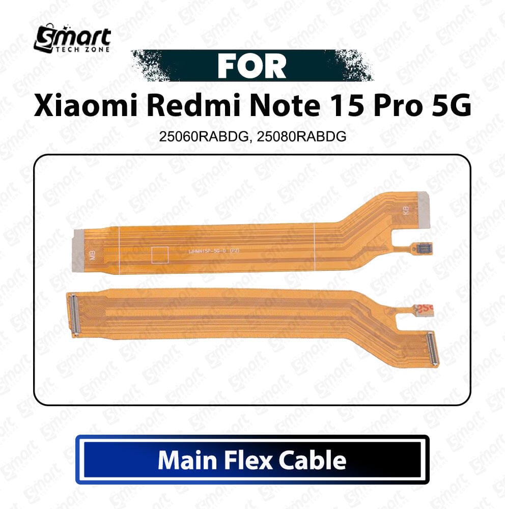 Xiaomi Redmi Note 15 Pro 5G Main Board Motherboard Flex Cable - Main Ribbon Connection Cable Replacement Repair Spare Parts For 25060RABDG, 25080RABDG