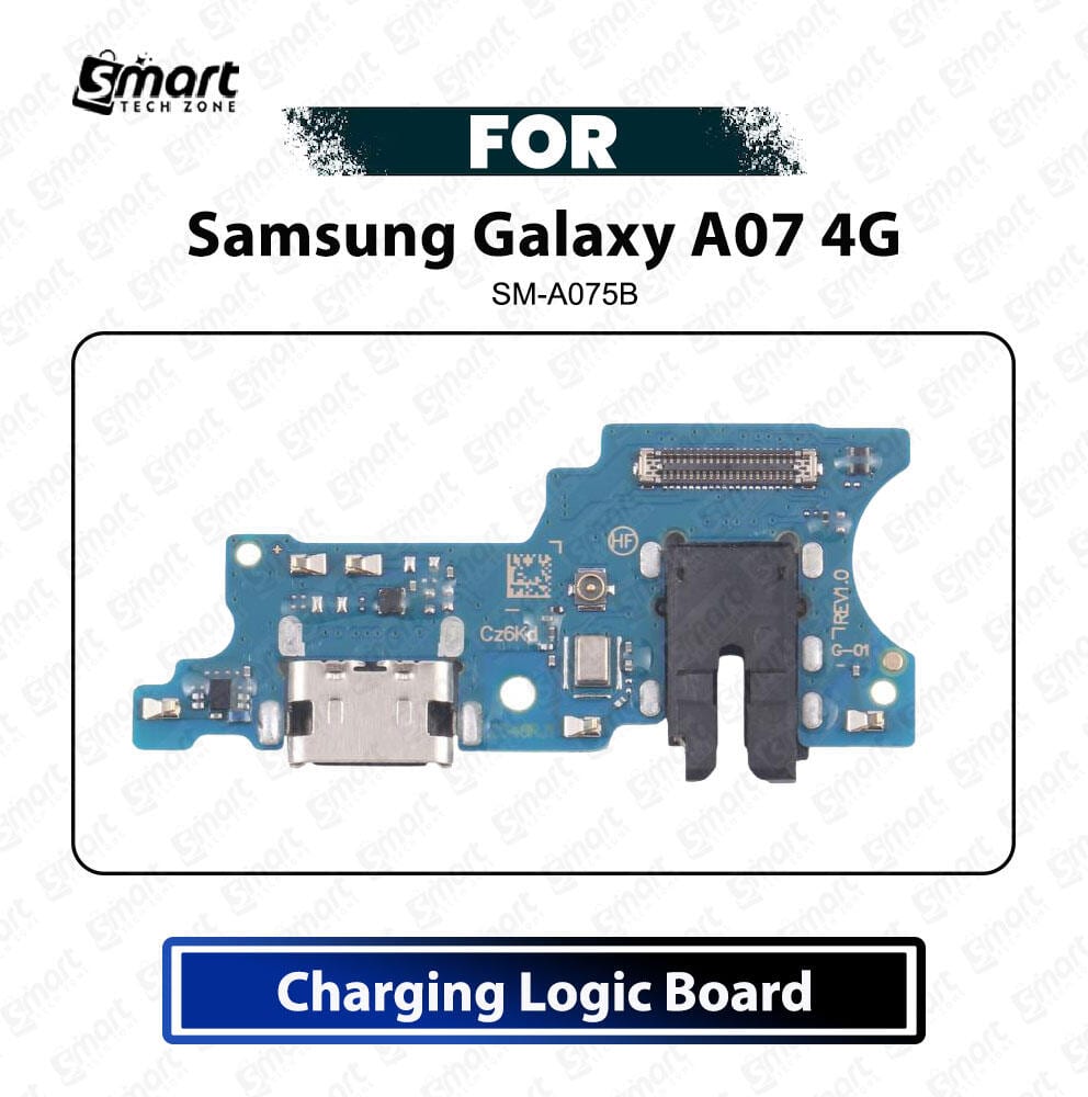 Samsung Galaxy A07 4G Charging Logic Board - USB Charging Port Dock Connector, PCB Board Replacement Repair Spare Part