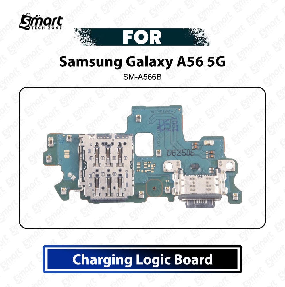 Samsung Galaxy A56 5G Charging Logic Board - USB Charging Port Dock Connector, PCB Board Replacement Repair Spare Part For SM-A566B