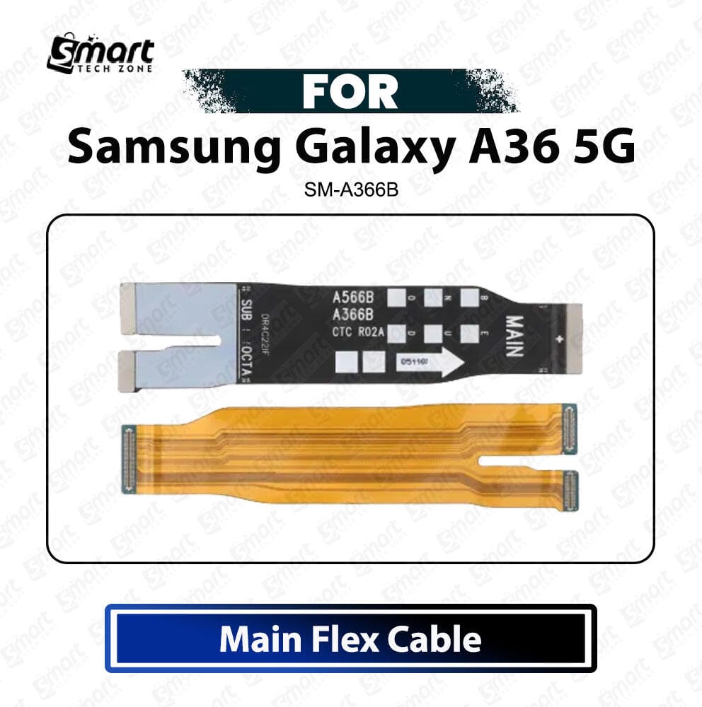 Samsung Galaxy A36 5G Main Board Motherboard Flex Cable - Main Ribbon Connection Cable Replacement Repair Spare Parts For SM-A366B
