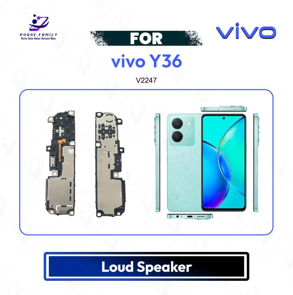 vivo Y36 Loud Speaker Ringer Buzzer Module Sound Speaker Repair Replacement Spare Part for V2247