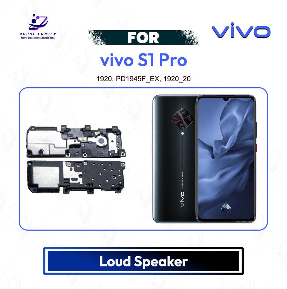 vivo S1 Pro Loud Speaker Ringer Buzzer Module Sound Speaker Repair Replacement Spare Part for 1920, PD1945F_EX, 1920_20