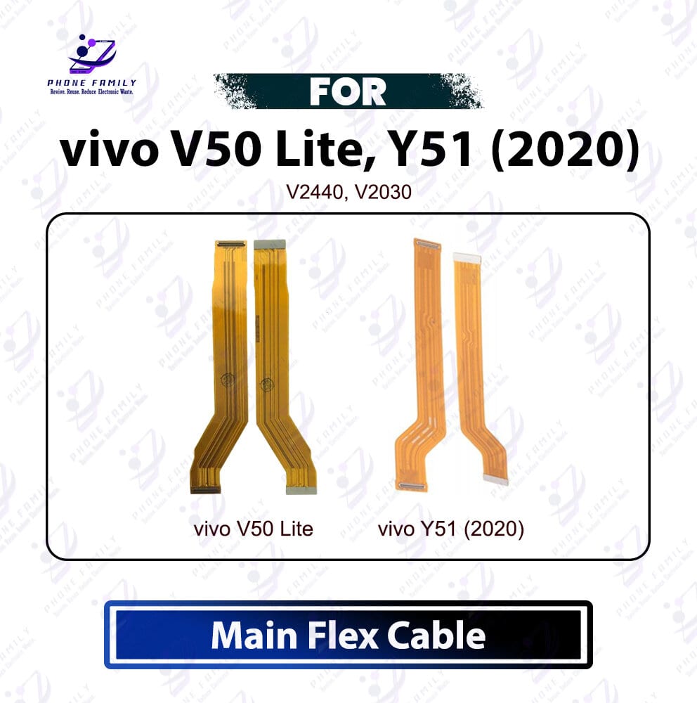 vivo V50 Lite, vivo Y51 (2020) Main Board Motherboard Flex Cable - Main Ribbon Connection Cable Replacement Repair Spare Parts