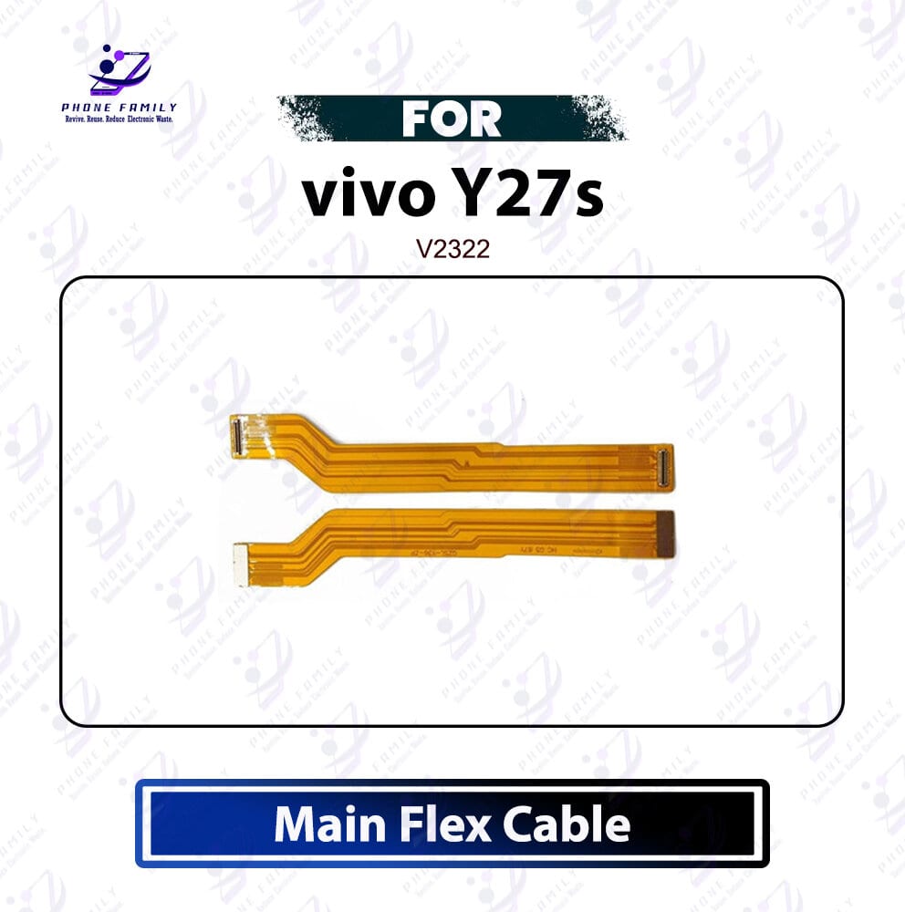 vivo Y27s Main Board Motherboard Flex Cable - Main Ribbon Connection Cable Replacement Repair Spare Parts For V2322