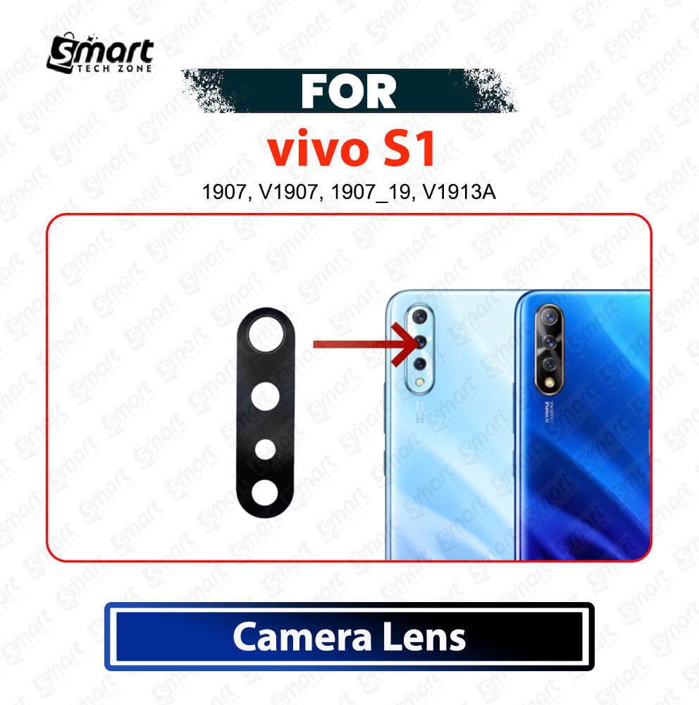 vivo S1 Main Camera Glass Lens Replacement Part – Rear Camera Lens (Not Tempered Glass Protector)