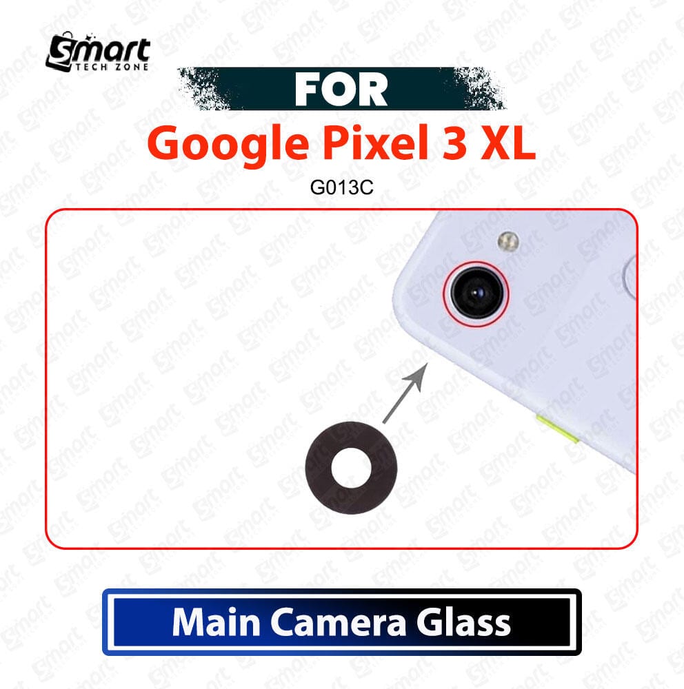 Google Pixel 3 XL Rear Camera Glass Lens Cover - Main Back Camera Lens Replacement Repair Spare Parts