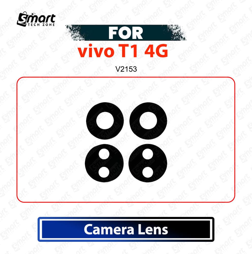 vivo T1 4G Main Camera Glass Lens Replacement Part – Rear Camera Lens (Not Tempered Glass Protector) For V2153